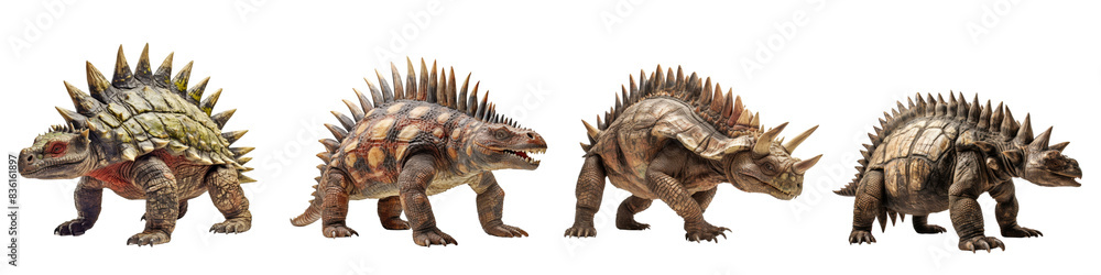 Stegosaurus isolated on white background Stegosaurus isolated on white background