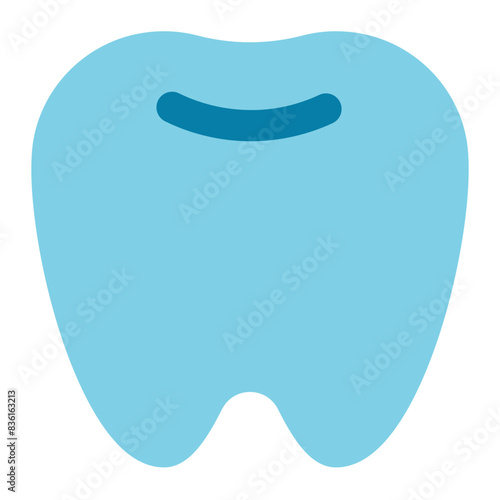 teeth icon for illustration photo