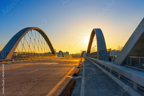 6th Street Bridge at Sunset