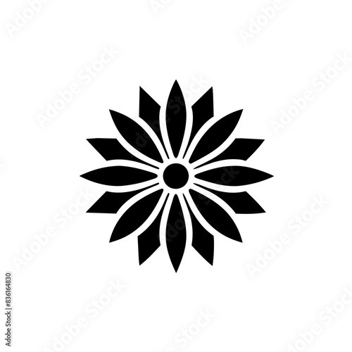 abstract flower design