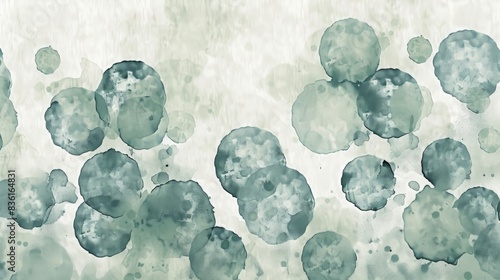 Pattern of textured blotch dots with a bleached effect photo