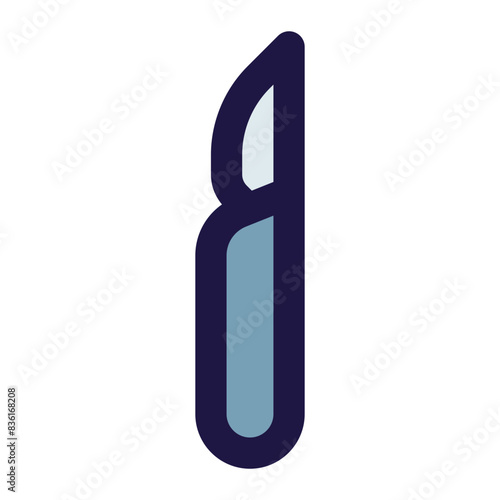 scalpel icon for illustration