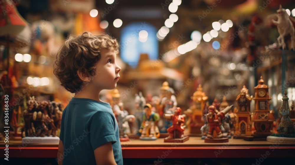 Enchanted Reverie in a Whimsical Toyshop Enchanted Reverie in a Whimsical Toyshop