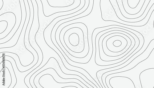 Background of the topographic map.  Abstract geographic grid. Topographic map lines, contour background.