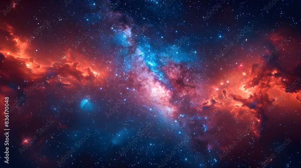 galaxy in space galaxy in space