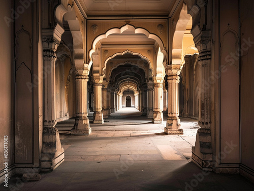 India architecture house castle