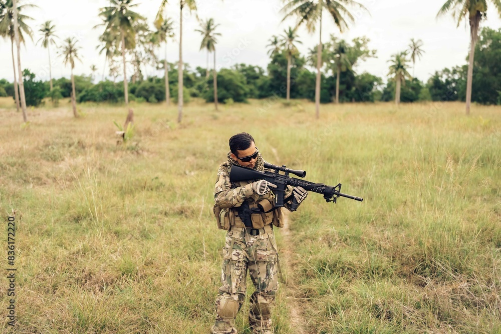 soldiers from the army executed their missions, their M16 rifles poised for action, while protective helmets and night vision glasses equipped them for combat operations under the cover of darkness. soldiers from the army executed their missions, their M16 rifles poised for action, while protective helmets and night vision glasses equipped them for combat operations under the cover of darkness.