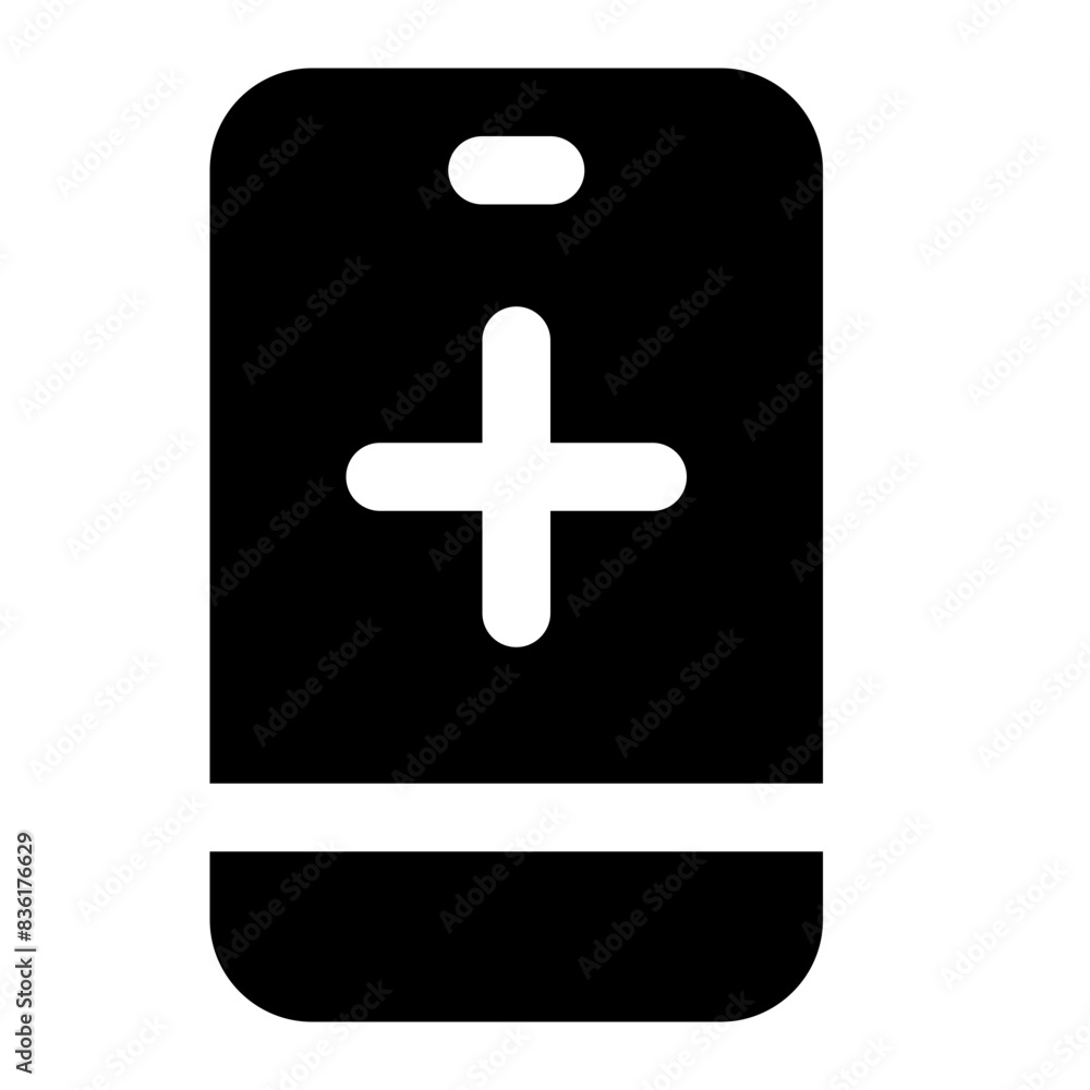 Fototapeta premium medical app. medical assistance icon for illustration
