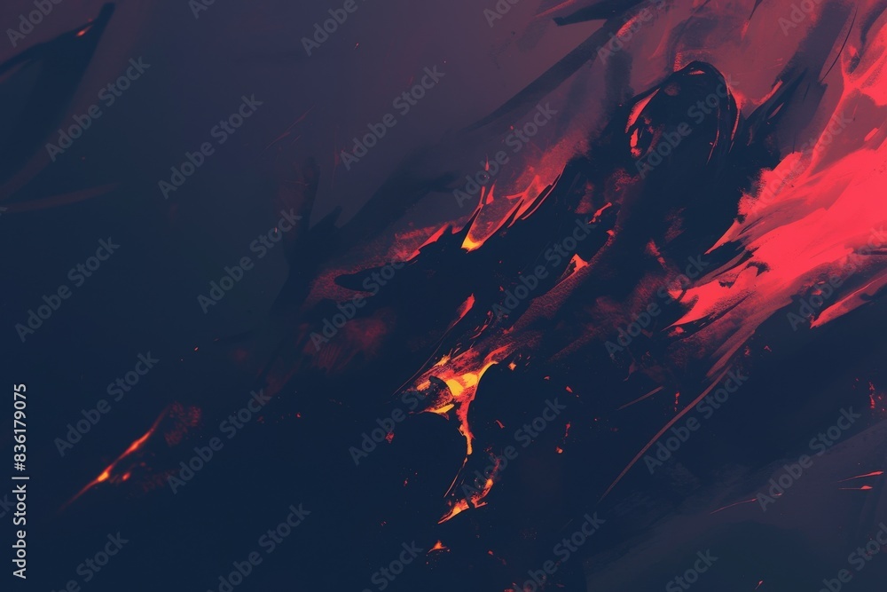 Creative abstract background for artistic visual projects