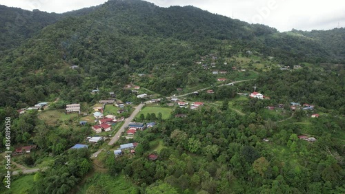 Kota Kinabalu, Malaysia – May 30 2024: The Kokol Hill photo