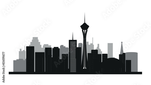 modern city skyline