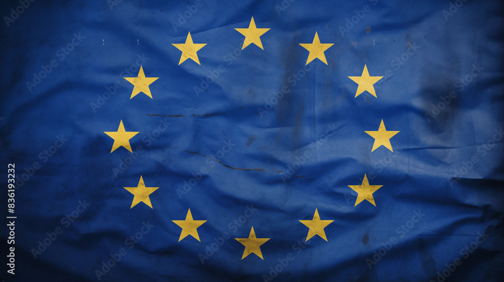 Flag of Europe, European Union elections 2024 Flag of Europe, European Union elections 2024
