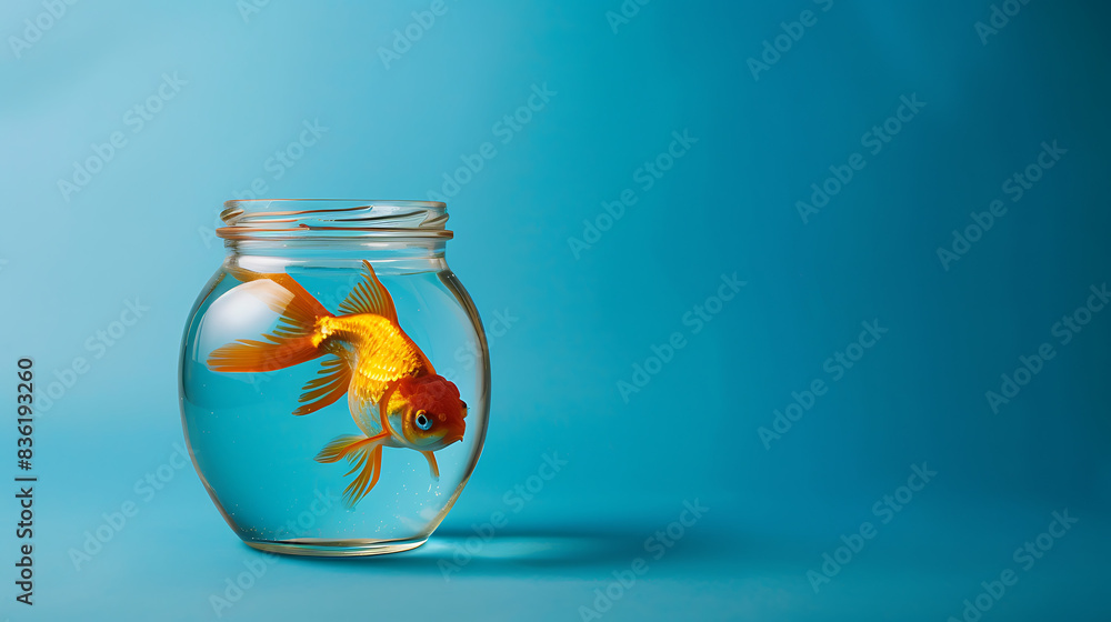 Goldfish, bright and beautiful colors of pets Goldfish, bright and beautiful colors of pets