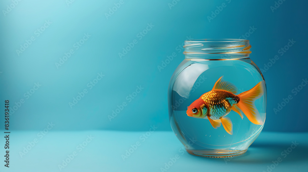 Goldfish, bright and beautiful colors of pets Goldfish, bright and beautiful colors of pets