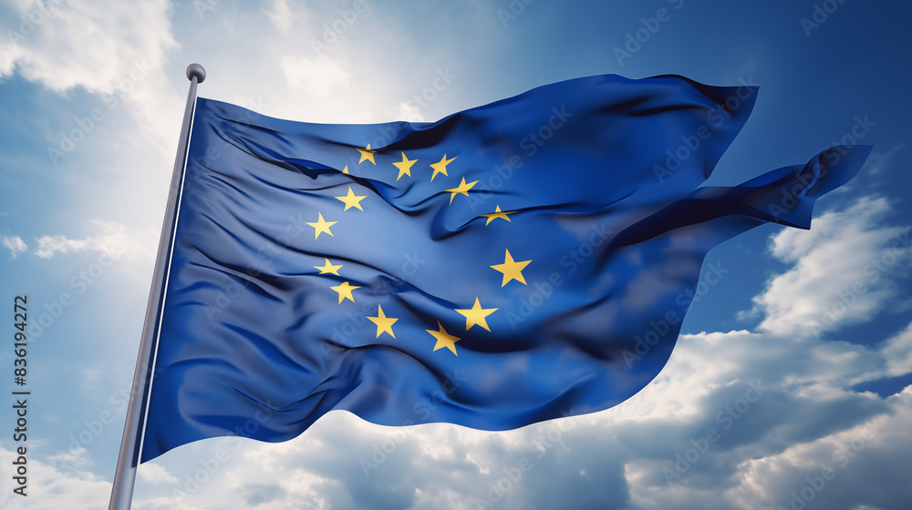 Flag of Europe, European Union elections 2024 Flag of Europe, European Union elections 2024