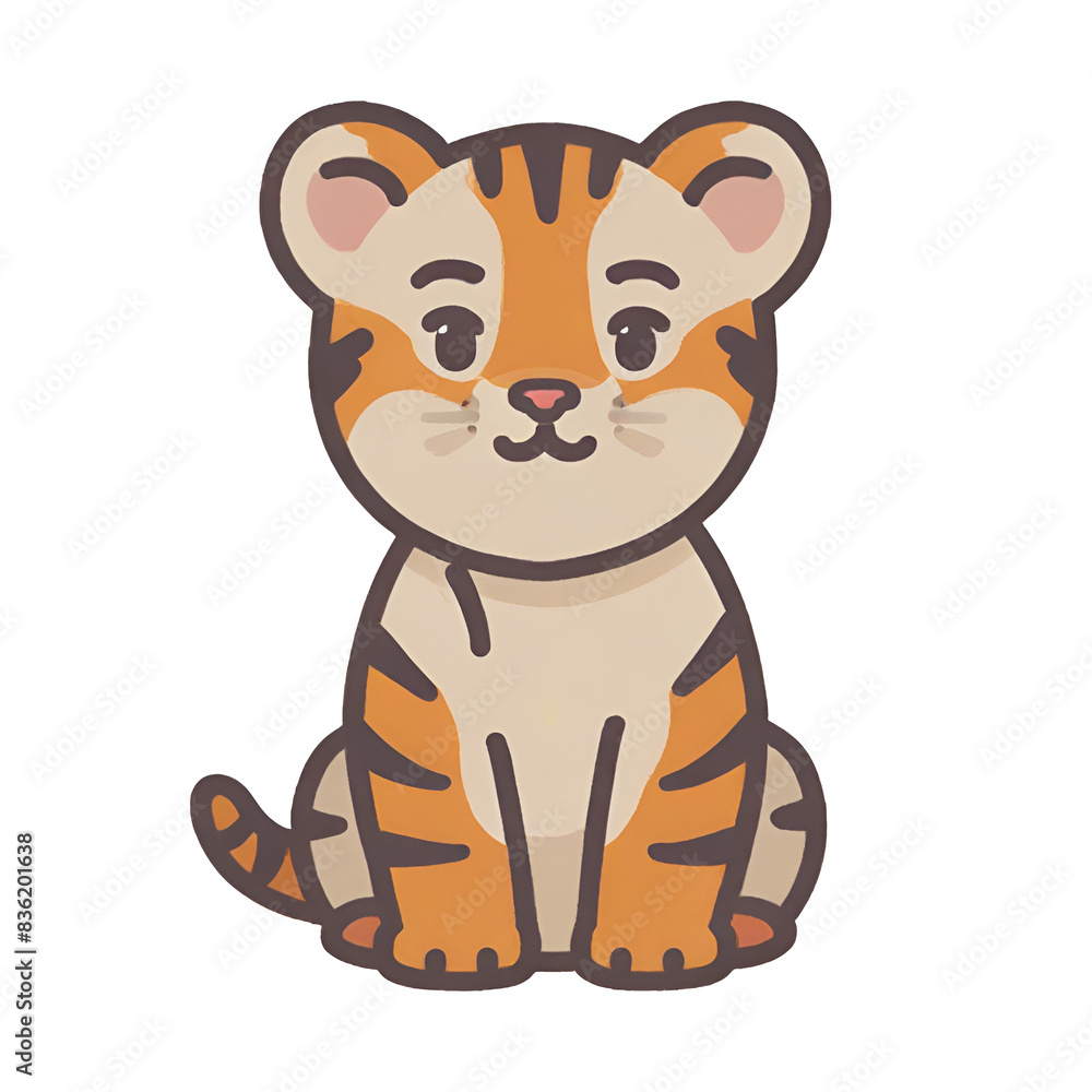 Tiger transparent, simple icon, can be applied to shirts, can be applied easily and conveniently. Tiger transparent, simple icon, can be applied to shirts, can be applied easily and conveniently.