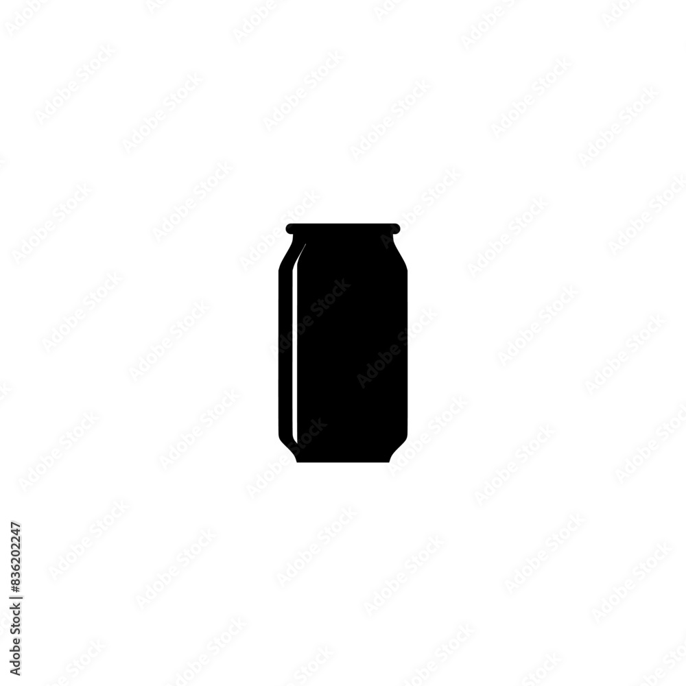 Beer, soda can icon isolated on white background Beer, soda can icon isolated on white background