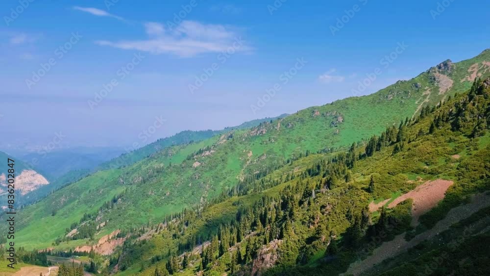 Wonderful view of the mountains Wonderful view of the mountains