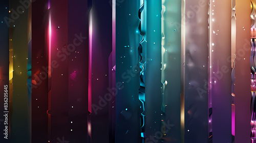Light abstract background with prismatic light scatter theme