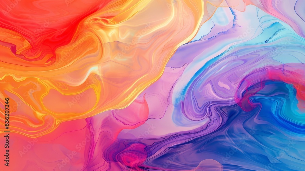 Psychedelic Multicolor Gradient Background with Bold Patterns Psychedelic Multicolor Gradient Background with Bold Patterns