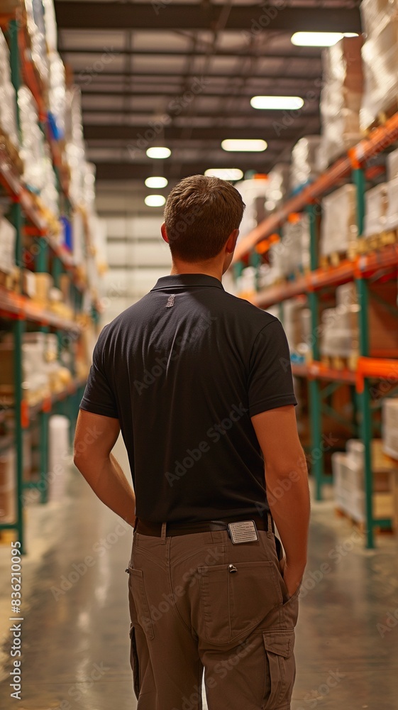 Workers at warehouses frequently experience back pain. Workers at warehouses frequently experience back pain.