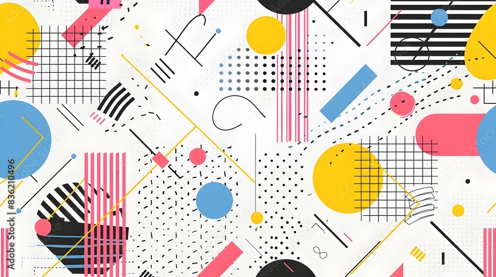 Vibrant Pastel Geometric Tile Pattern Minimal Abstract Vibrant Pastel Geometric Tile Pattern Minimal Abstract