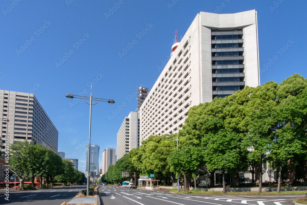 Obraz premium 東京都千代田区の警視庁