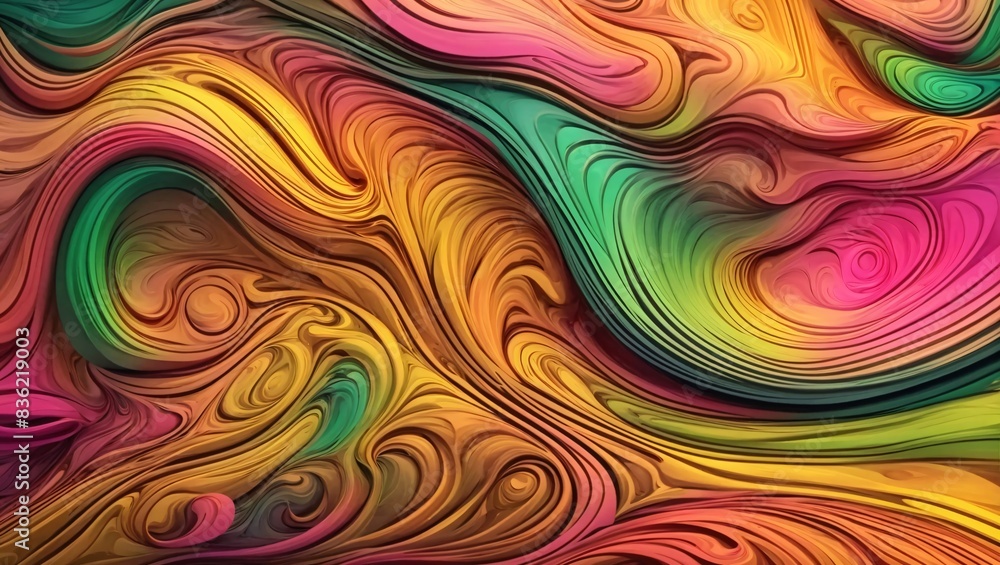 Colorful Abstract Symphony Colorful Abstract Symphony