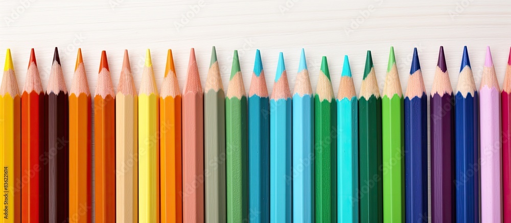 A professional photograph featuring school supplies against a blank background for adding text or graphics, providing ample space for customization. A professional photograph featuring school supplies against a blank background for adding text or graphics, providing ample space for customization.