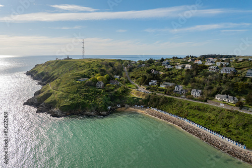Cap Carteret (Barneville Carteret) captured with a drone