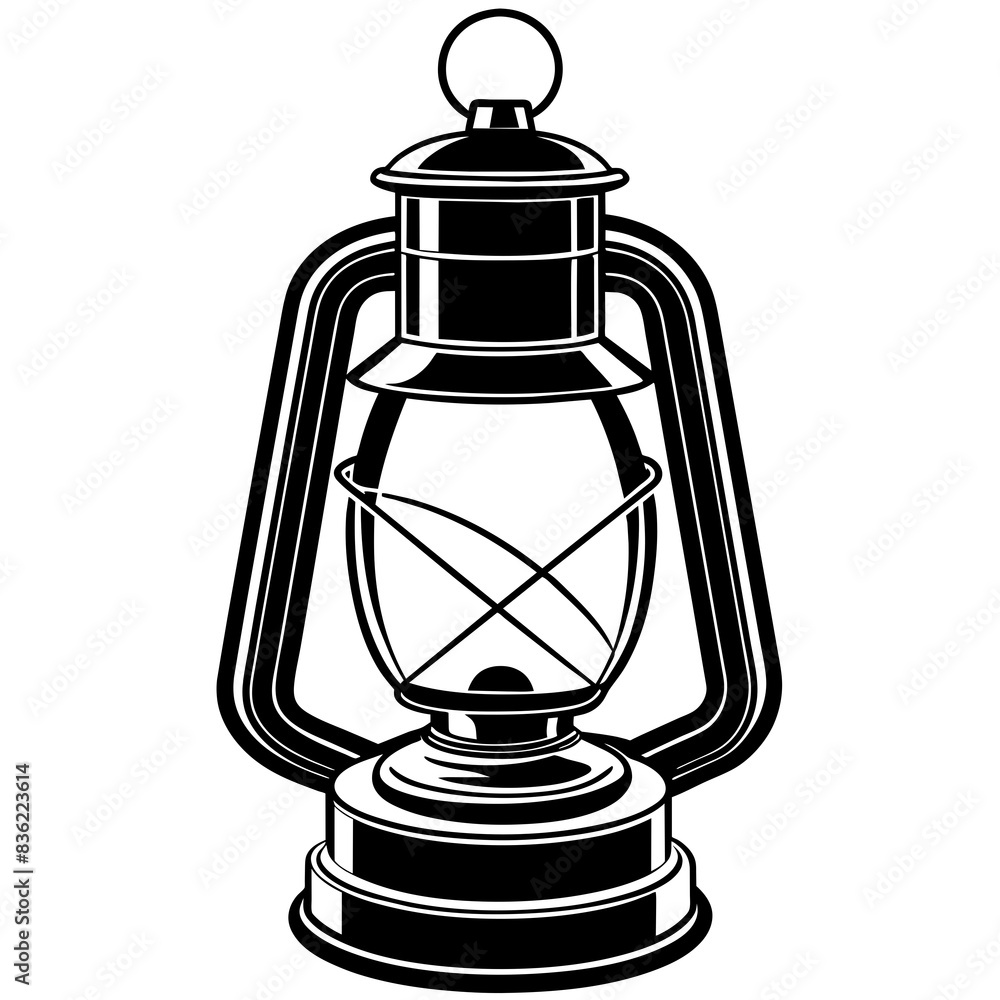 Old Rail Lamp on white background.
Old Rail Lamp on white background.