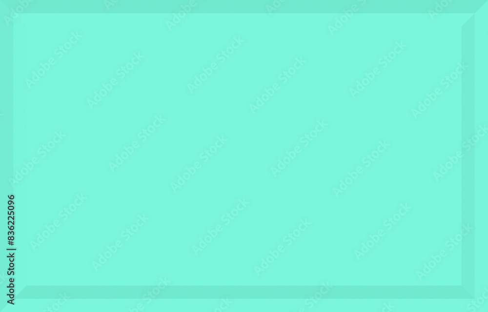 3D green frame.Empty space frame for photo, text and others.Patel color background wallpaper. 3D green frame.Empty space frame for photo, text and others.Patel color background wallpaper.