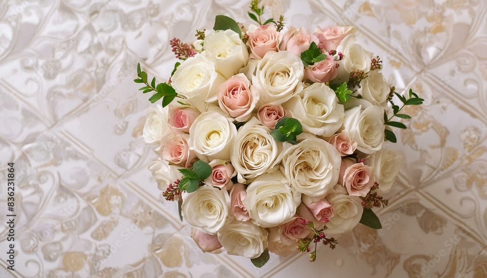 バラの花束のコピースペース4