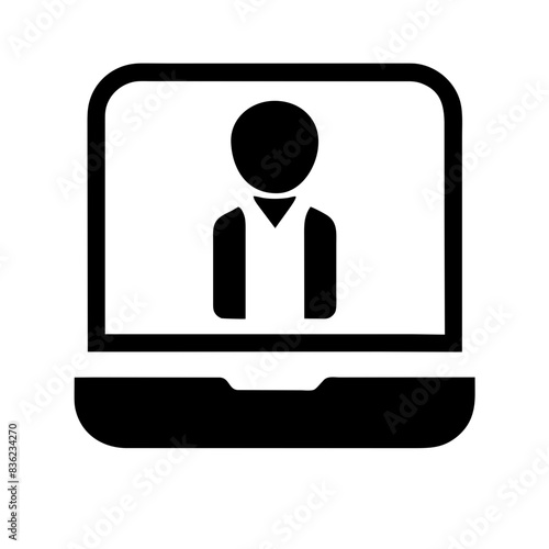 Virtual fitting room icon