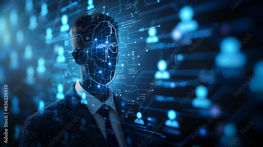 Professional Manager Exploring Virtual Training Tools for Modern Corporate Training � Technology Integration in Realistic Photo Stock Professional Manager Exploring Virtual Training Tools for Modern Corporate Training � Technology Integration in Realistic Photo Stock