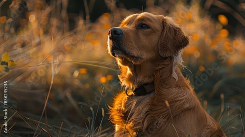 Fototapeta Naklejka Na Ścianę i Meble -  Dog in the Garden 