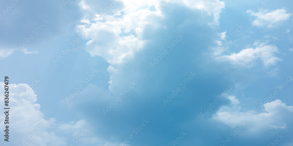 blue sky clouds storm with soft screen effect watercolor pattern live art canvas image surface light bright canvas template use banner social media marketing effect space for text art graphics reflect