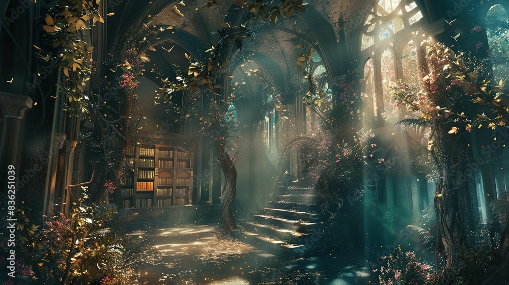Obraz premium A dream hall UHD wallpaper