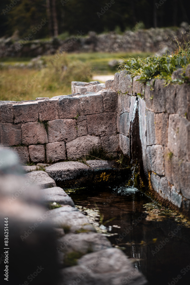 natural water sources from the Inca era natural water sources from the Inca era