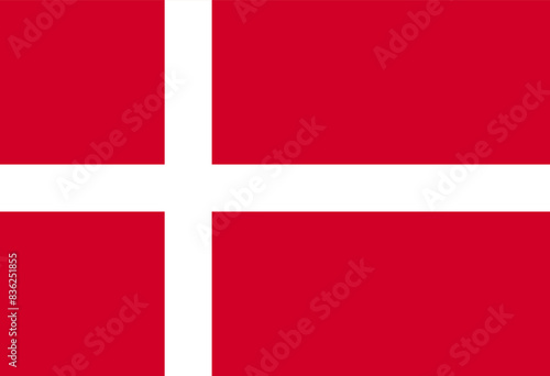 Denmark flag illustrator country flags