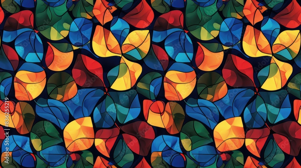 Endless seamless pattern without interruption Endless seamless pattern without interruption
