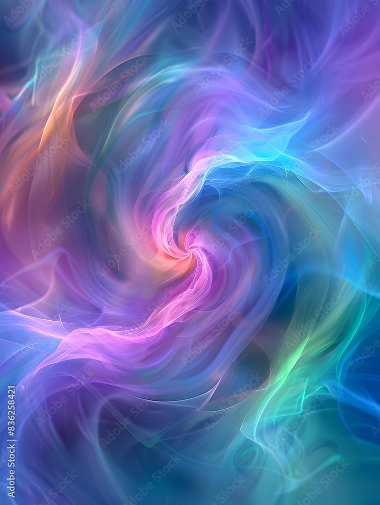 Abstract Swirling Colors Abstract Swirling Colors