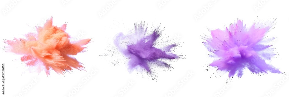 Colorful Powder Explosion Colorful Powder Explosion