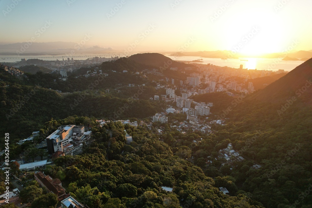 Sunrise over Rio De Janeiro, Brazil Sunrise over Rio De Janeiro, Brazil