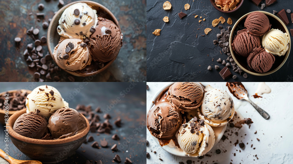 chocolate cream and nuts chocolate cream and nuts