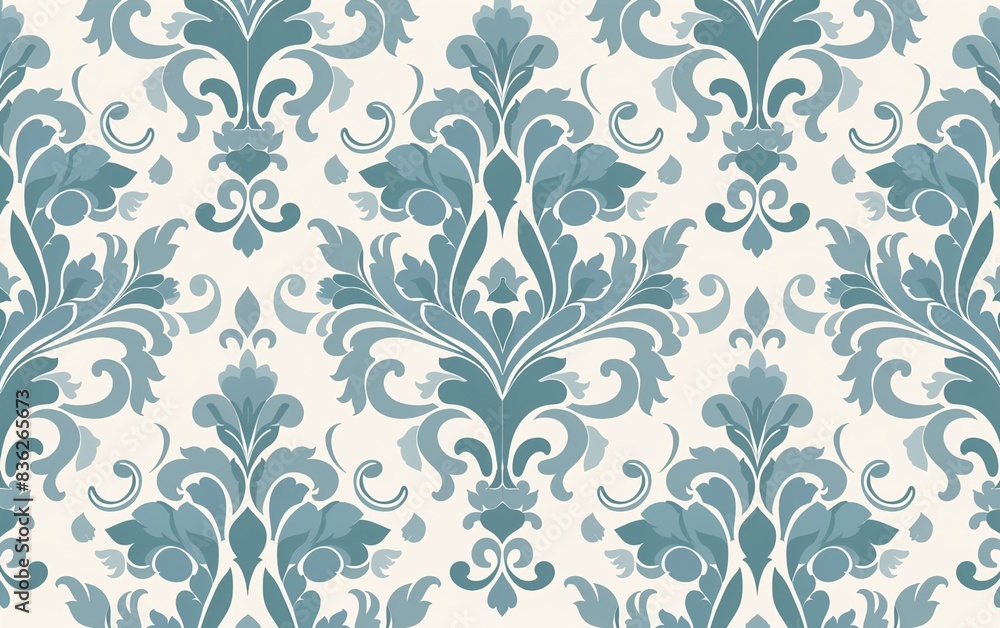 vector illustration Seamlessly damask wallpaper pattern luxurious backgrounds vector illustration Seamlessly damask wallpaper pattern luxurious backgrounds