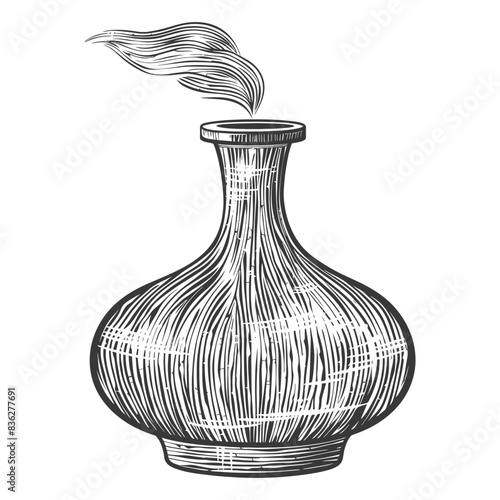 diffuser with engraving style black color only