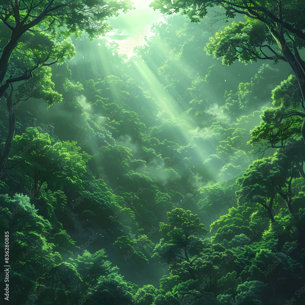 Morning mist in lush forest, perfect for nature-focused designs.
Morning mist in lush forest, perfect for nature-focused designs.