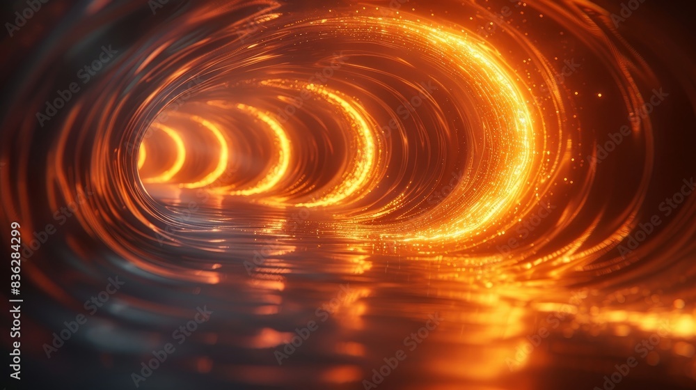 Golden glowing shiny lines effect Luminous white lines of speed Light glowing effect Abstract motion Golden glowing shiny lines effect Luminous white lines of speed Light glowing effect Abstract motion