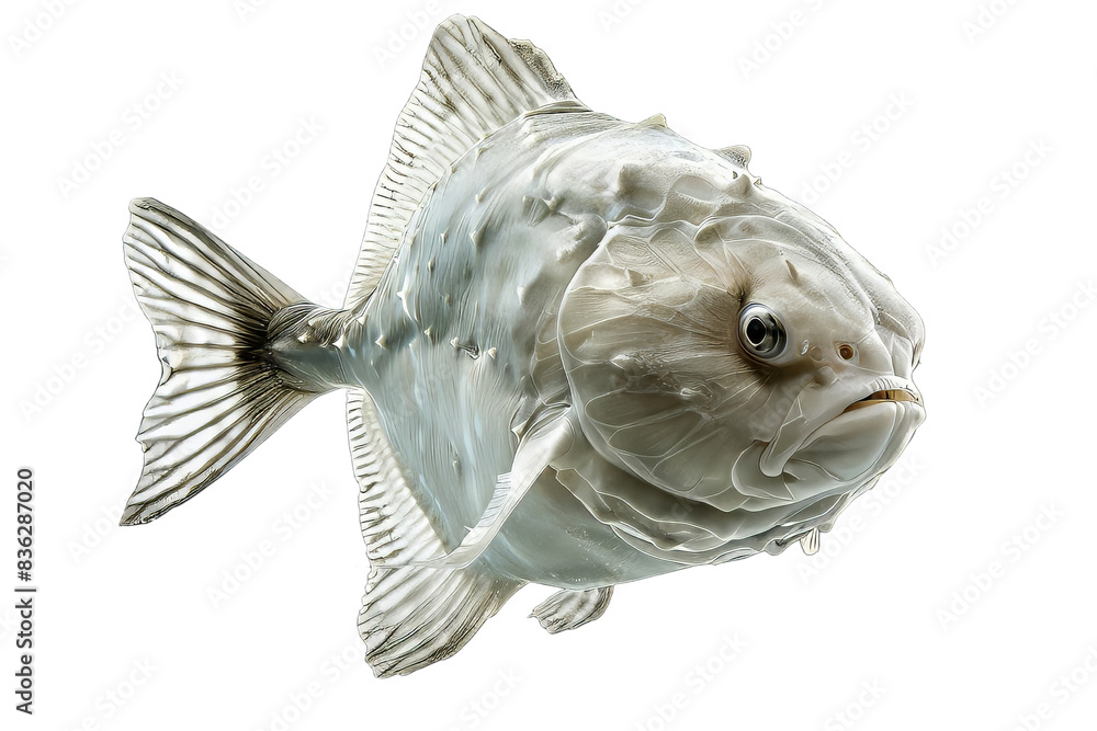 Obraz premium Ocean Sunfish Isolated
